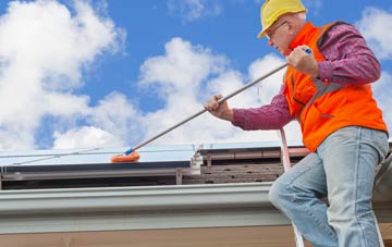 Wistow soft wash roof cleaning